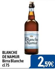 Blanche de namur - Birra Blanche