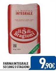 Farina Integrale So 10kg 5 Stagioni