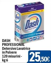 Dash - Professional Detersivo Lavatrice In Polvere