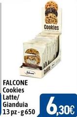 Falcone - Cookies Latte/ Gianduia