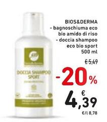 Bios&Derma - Bagnoschiuma Eco Bio Amido Di Riso