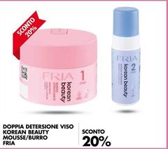 Fria - Doppia Detersione Viso Koreau Mousse/Burro