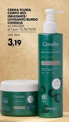 Consilia - Crema Corpo Bio Idratante/Levigante/Burro