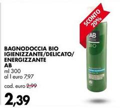 Bio - Bagnodoccia  Igienizzante/Delicato/Energizzante