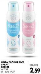 Breeze - Linea Deodoranti Spray