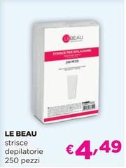 Le Beau Strisce Depilatorie