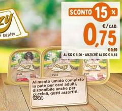 Stuzzy - Alimento Umido Completo In Paté Per Cani Adulti, Disponibile Anche Per Cuccioli