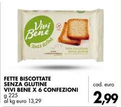 Beretta - Fette Biscottate Senza Glutine Vivi Bene
