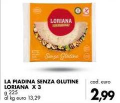 Loriana - La Piadina Senza Glutine