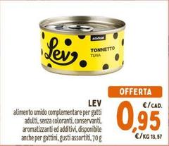 Lev - Alimento Umido Complementare Per Gatti Adulti