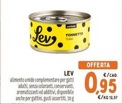 Lev - Alimento Umido Complementare Per Gatti