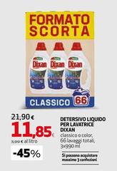 Dixan - Detersivo Liquido Per Lavatrice