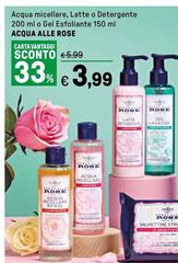 Acqua Alle Rose - Acqua Micellare, Latte O Detergente O Gel Esfollante