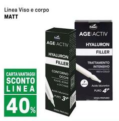 Matt - Linea Viso E Corpo