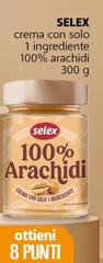 Selex - Crema Con Solo 1 Ingrediente 100% Arachidi