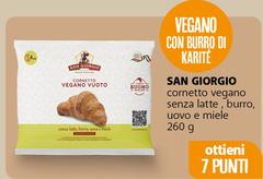 San giorgio - Cornetto Vegano Senza Latte
