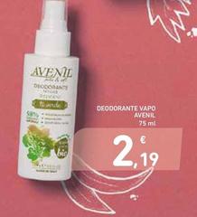 Avenil - Deodorante Vapo