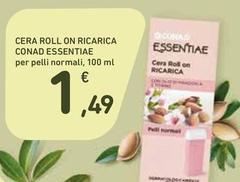 Conad - Essentiae Cera Roll On Ricarica 