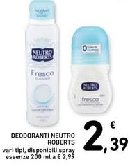 Neutro Roberts - Deodoranti