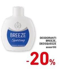 Breeze - Deodoranti, Deosqueeze