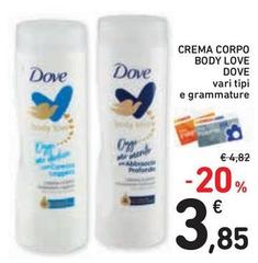 Dove - Crema Corpo Body Love