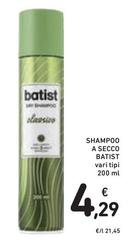 Batist - Shampoo A Secco