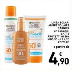 Garnier - Linea Solari Ambre Solaire/Latte Protettivo 50+ Kids 