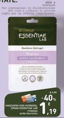 Conad - Maschera Viso Hydrogel Essentiae Lab