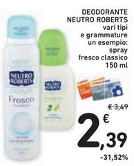 Neutro Roberts - Deodorante