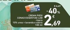 Conad - Essentiae Lab Crema Piedi 