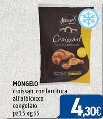 Mongelo - Croissant Con Farcitura All'Albicocca Congelato