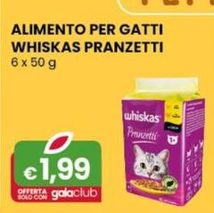Whiskas - Alimento Per Gatti Pranzetti