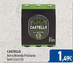Castello - Birra Bionda Friulana