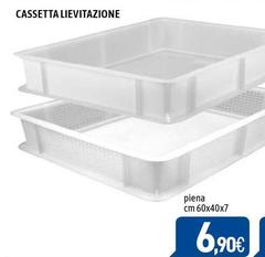 Cassetta Lievitazione