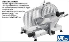 Forte - Affettatrice SWM300