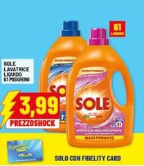 Sole - Lavatrice Liquido