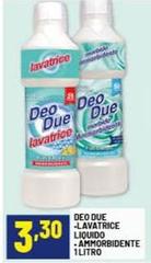 Deo Due - Lavatrice Liquido
