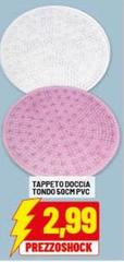Tappeto Doccia Tondo Pvc 