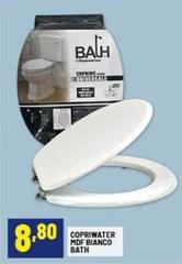Copriwater MDF Bianco Bath