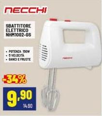 Necchi - Sbattitore Elettrico NHM1002-GS