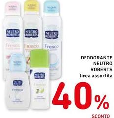 Neutro Roberts - Deodorante