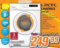 Pacific - Lavatrice SP812D 