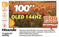 Hisense - Tv Qled 100