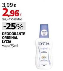 Lycia - Deodorante Original