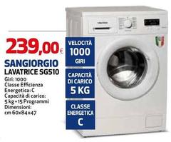 SG510 Lavatrice Libera Installazione 1000 Giri/Minestrone Bosch