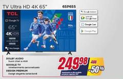 TCL - Tv Ultra Hd 4k 65
