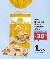 Carrefour - Pane Sandwich Bianco