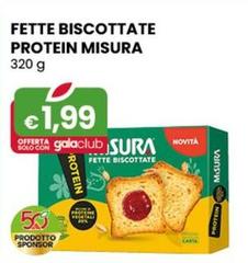 Misura - Fette Biscottate Protein