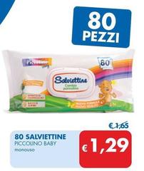Piccolino Baby - 80 Salviettine