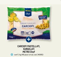 Metro chef - Carciofi Pastellati, Surgelati